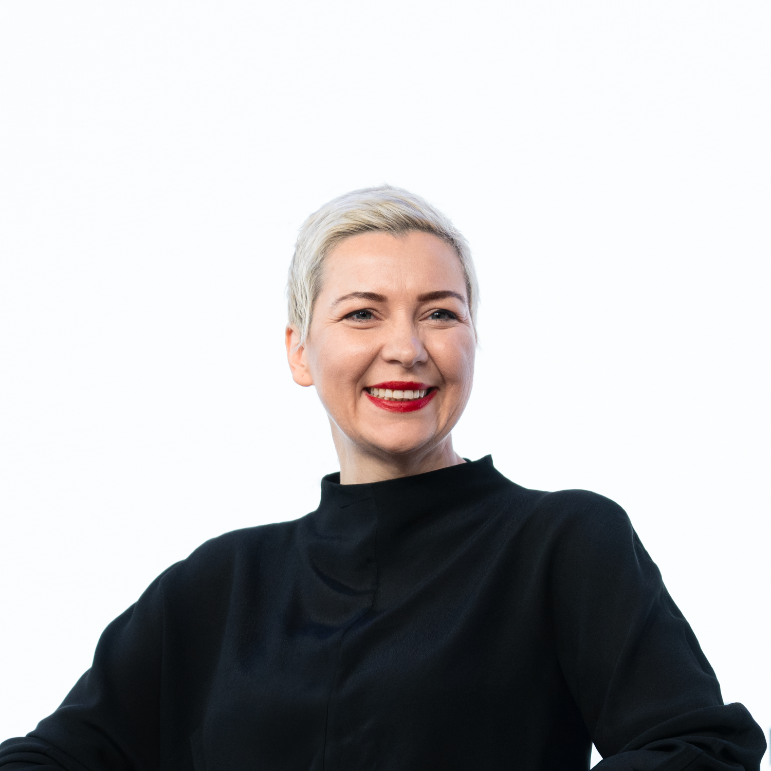 Maria Kalesnikava bei der MSC 2026